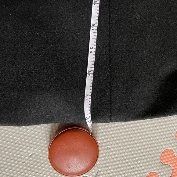 LE CHÂTEAU Black Fully Lined Wool Pea Coat (Size XXL) - Picture 5 of 16